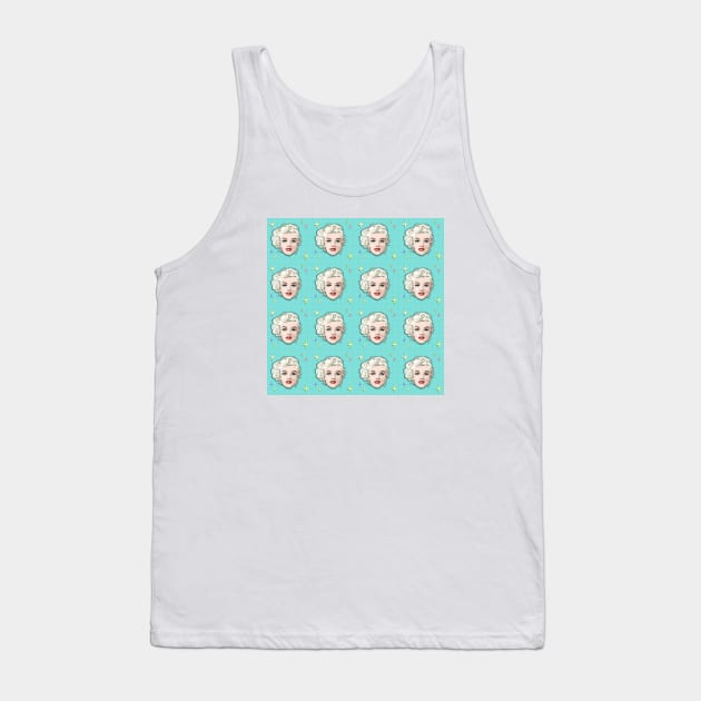 Atomic Pop Marilyn Tank Top by FanboyMuseum